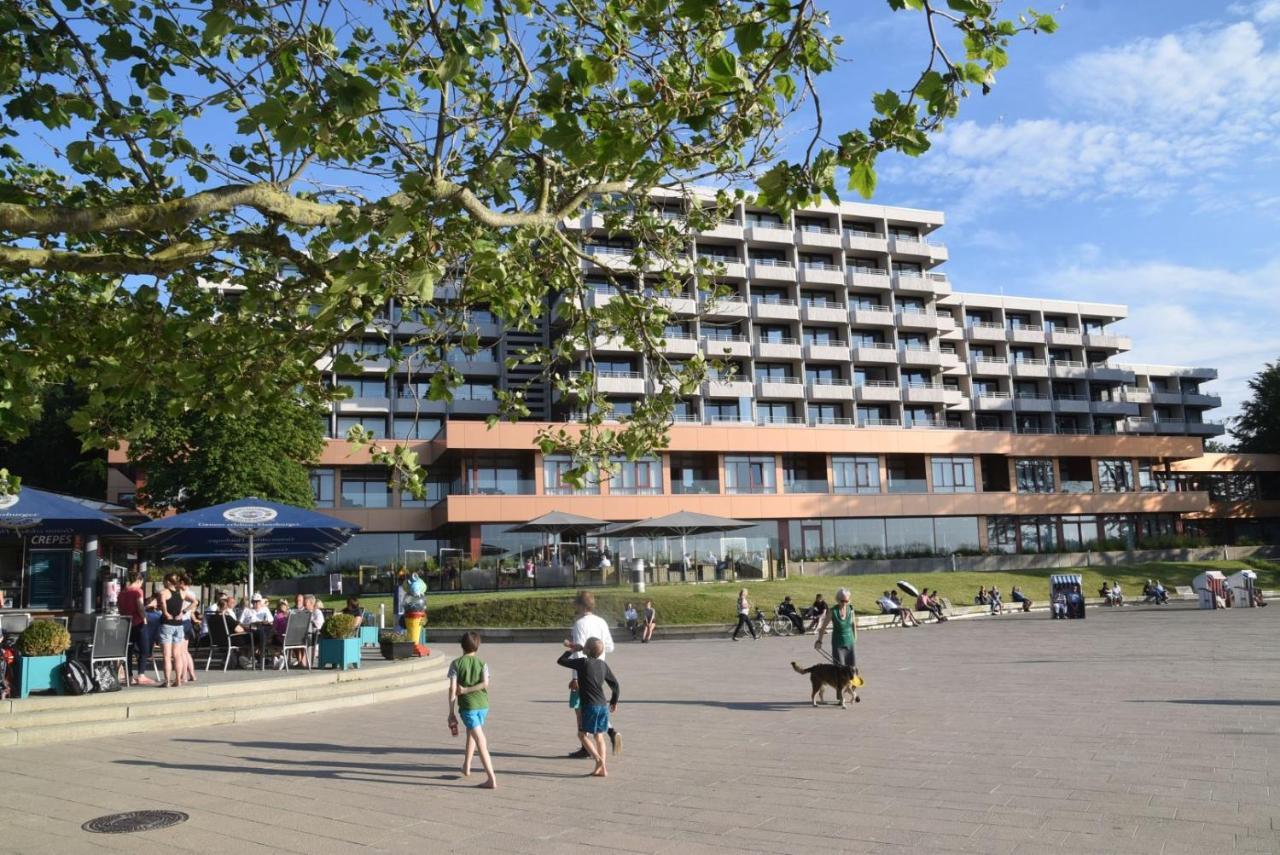 Fewo1846 Intermar - Strandbude - Studioapartment Mit Balkon Und Meerblick Glücksburg Exterior foto